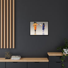 Load image into Gallery viewer, goku & vegita Canvas Framed Art Print