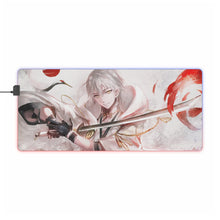 Load image into Gallery viewer, Anime Touken Ranbu RGB LED Mouse Pad (Desk Mat)