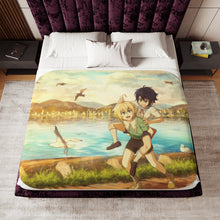 Load image into Gallery viewer, Anime Seraph of the End Sherpa Blanket