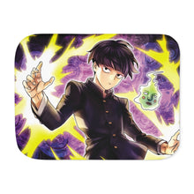 Load image into Gallery viewer, Mob Psycho 100 Shigeo Kageyama Sherpa Blanket
