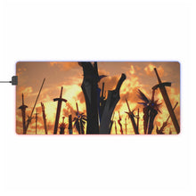 Load image into Gallery viewer, Fate/Stay Night: Unlimited Blade Works RGB LED Mouse Pad (Desk Mat)