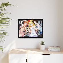 Load image into Gallery viewer, Nisekoi Chitoge Kirisaki, Kosaki Onodera, Marika Tachibana Canvas Framed Art Print