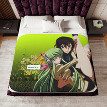 Load image into Gallery viewer, Anime Code Geassr Sherpa Blanket