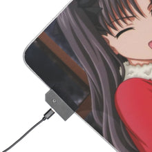 Load image into Gallery viewer, Rin Tohsaka, Saber (Fate Series) RGB LED Mouse Pad (Desk Mat)