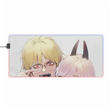 Load image into Gallery viewer, Anime Chainsaw Man RGB LED Mouse Pad (Desk Mat)