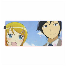 Load image into Gallery viewer, Oreimo Kirino Kousaka RGB LED Mouse Pad (Desk Mat)