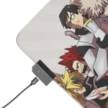 Load image into Gallery viewer, My Hero Academia Izuku Midoriya, Katsuki Bakugou, Tenya Iida, Tsuyu Asui RGB LED Mouse Pad (Desk Mat)