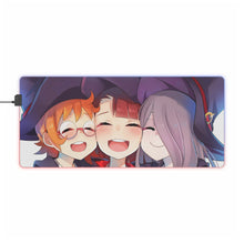 Load image into Gallery viewer, Little Witch Academia Atsuko Kagari, Sucy Manbavaran, Computer Keyboard Pad, Lotte Yanson RGB LED Mouse Pad (Desk Mat)