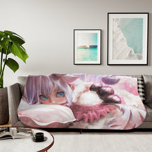 Load image into Gallery viewer, Anime Miss Kobayashi's Dragon Maid Sherpa Blanket