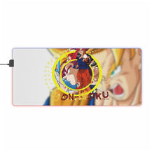 Load image into Gallery viewer, Goku logo RGB LED Mouse Pad (Desk Mat)