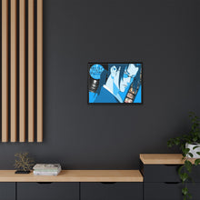 Load image into Gallery viewer, Anime Samurai Champloor Canvas Framed Art Print