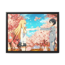 Load image into Gallery viewer, Anime Your Lie in April Canvas Framed Art Print
