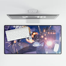 Load image into Gallery viewer, Saitama and Genos Mouse Pad (Desk Mat)