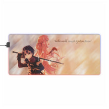 Load image into Gallery viewer, Sword Art Online RGB LED Mouse Pad (Desk Mat)