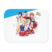 Load image into Gallery viewer, Nisekoi Chitoge Kirisaki, Kosaki Onodera, Seishirou Tsugumi, Marika Tachibana, Shuu Maiko Sherpa Blanket
