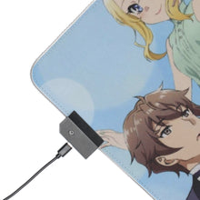 Load image into Gallery viewer, Rascal Does Not Dream of Bunny Girl Senpai RGB LED Mouse Pad (Desk Mat)