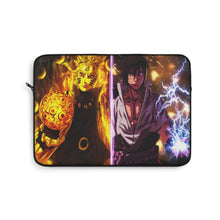 Load image into Gallery viewer, Naruto and Sasuke Laptop Sleeve