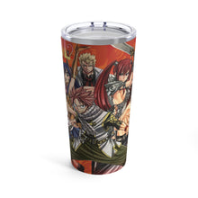 Load image into Gallery viewer, Fairy Tail Natsu Dragneel, Erza Scarlet, Gray Fullbuster, Lucy Heartfilia, Wendy Marvell Tumbler 20oz