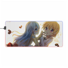 Load image into Gallery viewer, Is The Order A Rabbit? RGB LED Mouse Pad (Desk Mat)