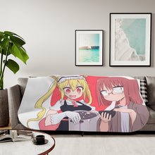Load image into Gallery viewer, Anime Miss Kobayashi's Dragon Maid Sherpa Blanket