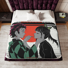 Load image into Gallery viewer, Demon Slayer: Kimetsu no Yaiba Sherpa Blanket