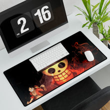 Load image into Gallery viewer, One Piece: Fire Luffy Mouse Pad (Desk Mat)
