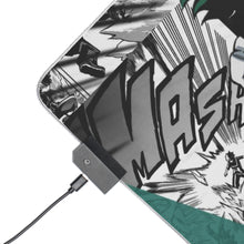 Load image into Gallery viewer, My Hero Academia Izuku Midoriya RGB LED Mouse Pad (Desk Mat)