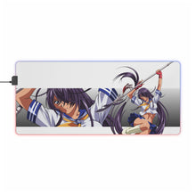 Load image into Gallery viewer, Ikki Tousen RGB LED Mouse Pad (Desk Mat)