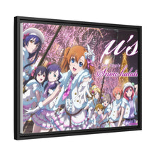 Load image into Gallery viewer, U's 2nd single- Snow Halation Canvas Framed Art Print