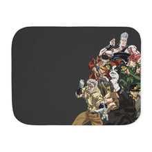 Load image into Gallery viewer, JoJo's Bizarre Adventure: Stardust Crusaders Sherpa Blanket