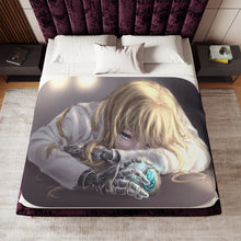Load image into Gallery viewer, Anime Violet Evergarden Sherpa Blanket