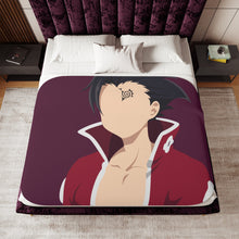 Load image into Gallery viewer, zeldris wallpaper Sherpa Blanket