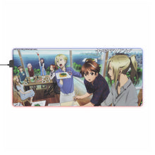 Load image into Gallery viewer, Guilty Crown RGB LED Mouse Pad (Desk Mat)