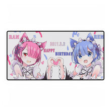Load image into Gallery viewer, Anime Re:ZERO -Starting Life in Another World- Mouse Pad (Desk Mat)