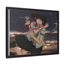 Load image into Gallery viewer, Anime Your Name. Canvas Framed Art Print