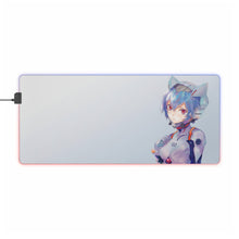 Load image into Gallery viewer, Neon Genesis Evangelion Rei Ayanami RGB LED Mouse Pad (Desk Mat)