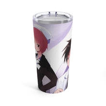 Load image into Gallery viewer, Hanbun no Tsuki ga Noboru Sora Tumbler 20oz