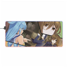 Load image into Gallery viewer, KonoSuba - God’s blessing on this wonderful world!! RGB LED Mouse Pad (Desk Mat)