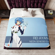 Load image into Gallery viewer, Anime Neon Genesis Evangelion Sherpa Blanket