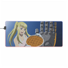 Load image into Gallery viewer, Anime FullMetal Alchemist RGB LED Mouse Pad (Desk Mat)