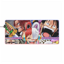 Load image into Gallery viewer, One Piece Monkey D. Luffy RGB LED Mouse Pad (Desk Mat)