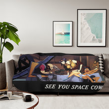 Load image into Gallery viewer, Anime Cowboy Bebop Sherpa Blanket
