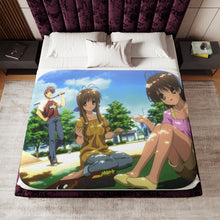 Load image into Gallery viewer, Anime Clannad Sherpa Blanket