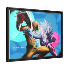Load image into Gallery viewer, Saitama Vs Lord Boros Canvas Framed Art Print