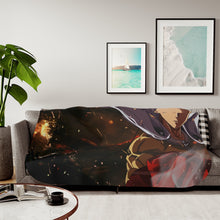 Load image into Gallery viewer, Saitama Sherpa Blanket