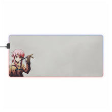 Load image into Gallery viewer, Mirai Nikki Yuno Gasai RGB LED Mouse Pad (Desk Mat)