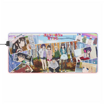 Load image into Gallery viewer, Saekano: How To Raise A Boring Girlfriend RGB LED Mouse Pad (Desk Mat)