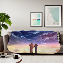 Load image into Gallery viewer, Anime Your Name. Sherpa Blanket