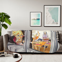 Load image into Gallery viewer, Boruto Sherpa Blanket