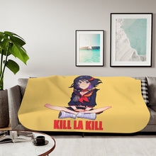 Load image into Gallery viewer, Kill La Kill Sherpa Blanket